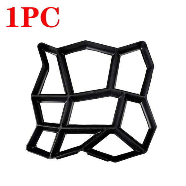 Garden Paving Mold Floor Mold Tool Walking Pavement Concrete Mold Paving Cement Brick Stone Road Floor Molding Machine Mold - Image 10
