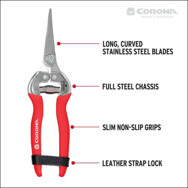 1.75 In. Stainless Steel Long Curved Snips - Image 11