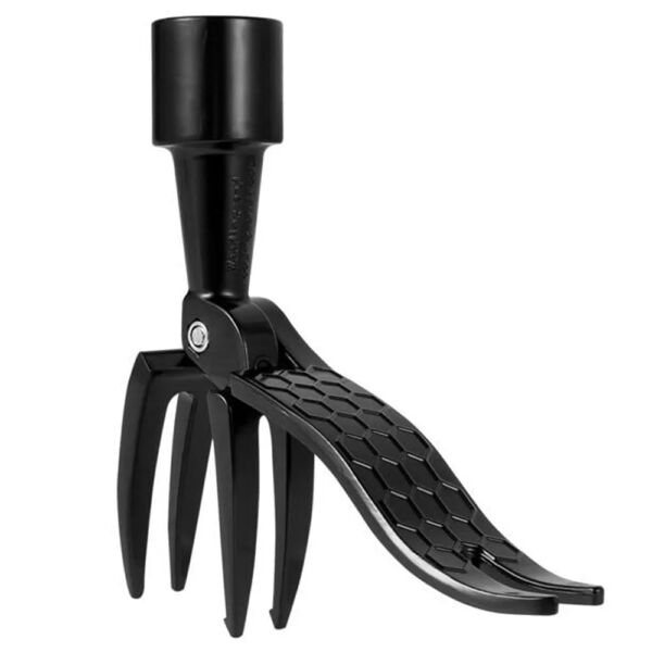 Vibe Geeks Stand Up Weed Puller Tool 4 Claws Manual Weeder Root Remover - Image 3