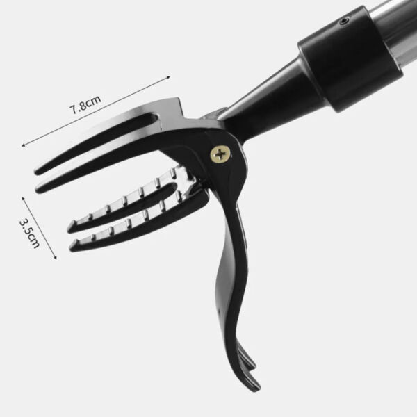 Vibe Geeks Iron Weed Pulling Tool Portable Outdoor Root Remover with Foot Pedal - Image 3