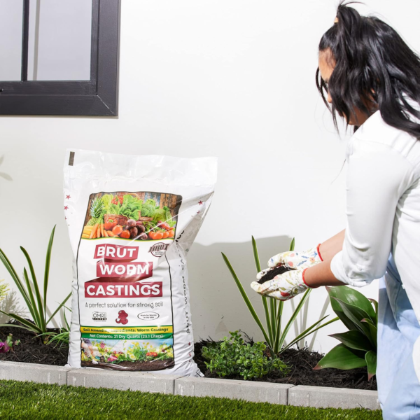 Brut Organic Worm Castings – 30 Lb – Garden'S Elixir for Thriving Blooms & Harvests! - Image 9