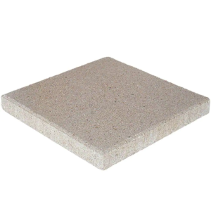 16 In. X 16 In. X 1.75 In. Pewter Square Concrete Step Stone