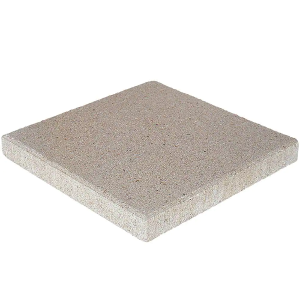 16 In. X 16 In. X 1.75 In. Pewter Square Concrete Step Stone