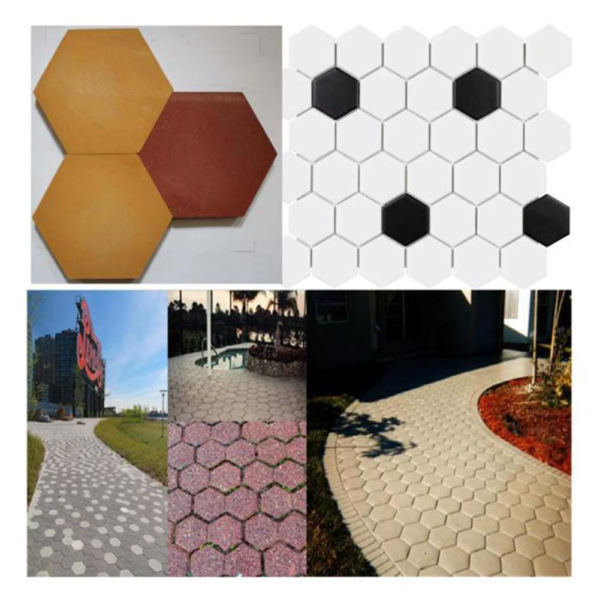 Pave Garden Reusable DIY Stone Road Concrete Cement Brick Paving Pavement Mold Practical Garden Buildings - Image 4