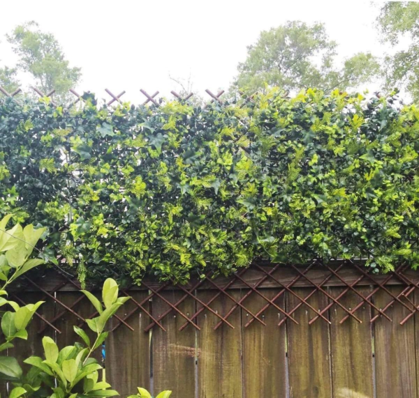 Lattice Fence Willow Expandable Plant Climbing Lattices Trellis Fence,Open Screen Willow Fencing,Willow Expandable Trellis Fence (2) - Image 2