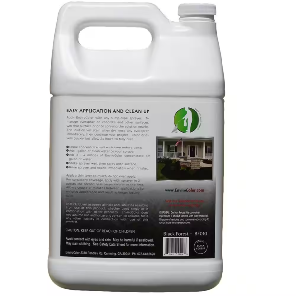 9,600 Sq. Ft. Black Forest - Black Mulch Colorant Concentrate - Image 2