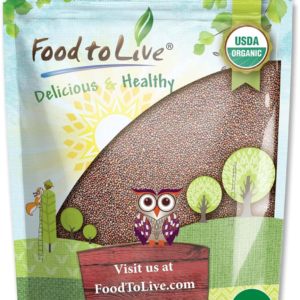 Organic Broccoli Seeds for Sprouting, 2 Ounces – Non-Gmo, Vegan, Kosher, Sirtfood, Bulk. Rich in Sulforaphane, Vitamin C. Grow Sprouts, Microgreens for Salads, and Sandwiches