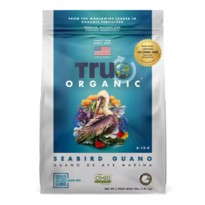 4 Lbs. Organic Seabird Guano Dry Fertilizer, OMRI Listed, 6-12-0