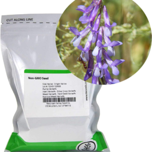 Hairy Vetch Winter Cover Crop Seeds - 1 Lbs - Field & Pasture Legume Cover Crop Seed