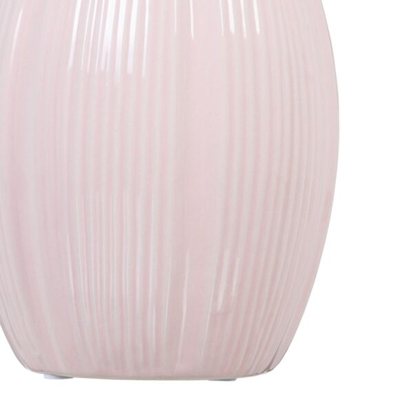 Vase 13 x 13 x 25,5 cm Ceramic Pink - Image 3