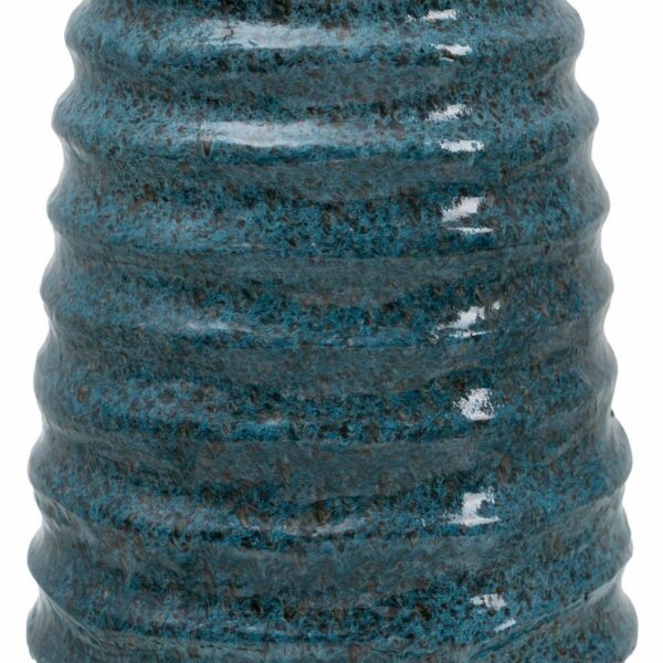 Vase Blue Ceramic 16 x 16 x 40 cm - Image 3