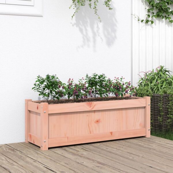 vidaXL Garden Planters Patio Flower Box for Climbing Plants Solid Wood Pine - Image 9