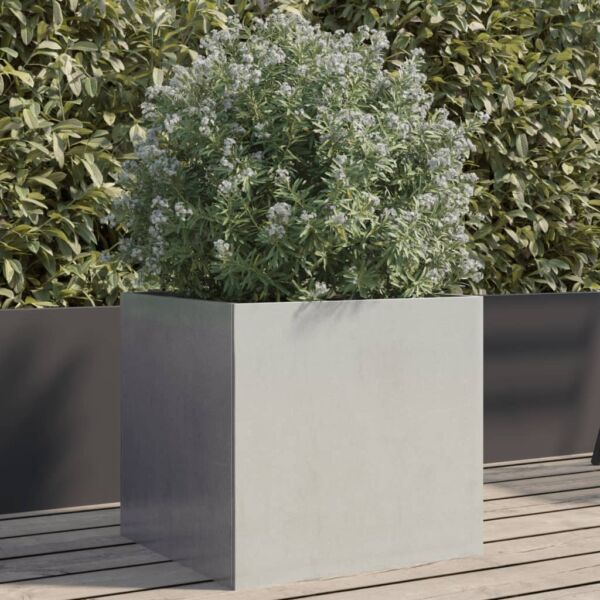 vidaXL Planter Stand Outdoor Raised Garden Bed for Vegetables Corten Steel - Image 16