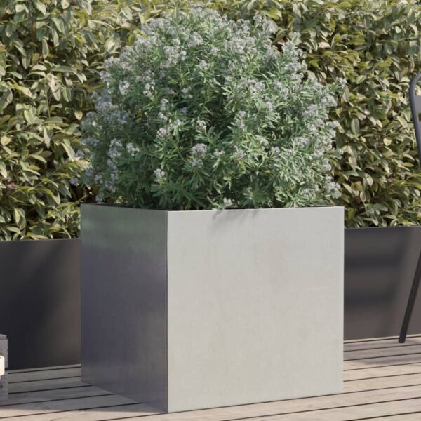 vidaXL Planter Stand Outdoor Raised Garden Bed for Vegetables Corten Steel - Image 19