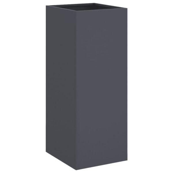 vidaXL Planter Stand Outdoor Raised Garden Bed for Vegetables Corten Steel