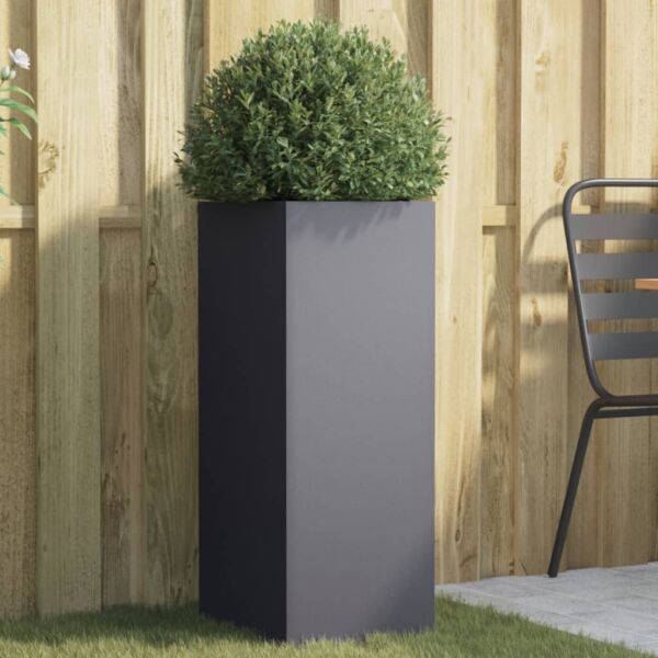 vidaXL Planter Stand Outdoor Raised Garden Bed for Vegetables Corten Steel - Image 9