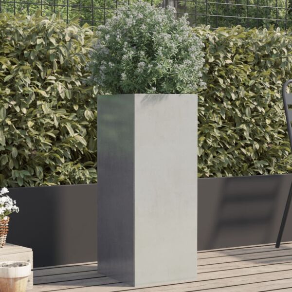 vidaXL Planter Stand Outdoor Raised Garden Bed for Vegetables Corten Steel - Image 14