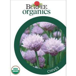 Organic Common Chives Herb Seed, 1-Pack