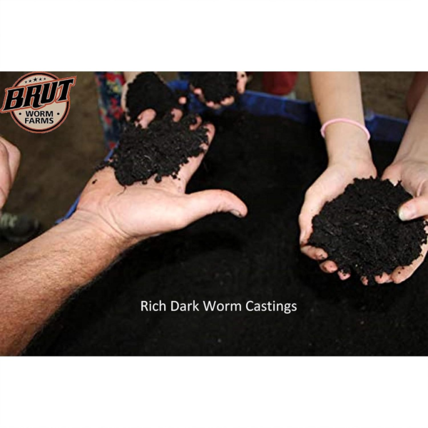 Brut Organic Worm Castings – 30 Lb – Garden'S Elixir for Thriving Blooms & Harvests! - Image 6