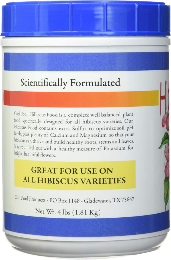Hibiscus Plant Food 10-4-12 4 Lbs - Image 2
