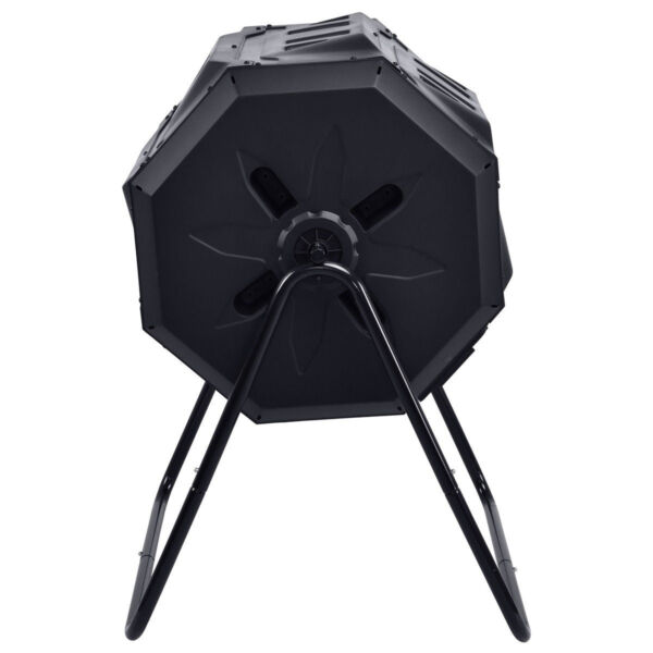 Outdoor 43-Gallon Compost Bin Tumbler Home Garden Composter - Image 2