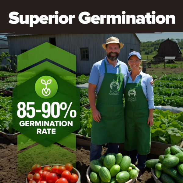 55 Vegetable Seeds Pack | Spring, Fall, Winter Heirloom Vegetables | Non-Gmo Garden Survival Seed Vault - Prepper Gear Supplies | Gifts for Men Women Gardeners - Image 8