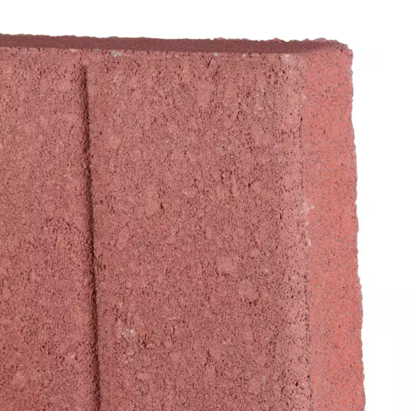 16 In. X 16 In. X 1.75 In. River Red Concrete Brickface Square Step Stone - Image 3