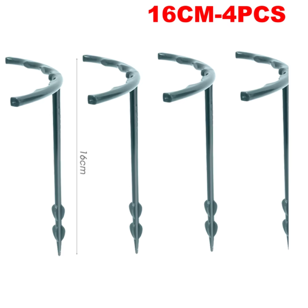 Plastic Plant Support Pile Frame Greenhouse Arrangement Semicircle Fixed Rod Indoor Flower Plant Vine Climbing Bracket - Image 11