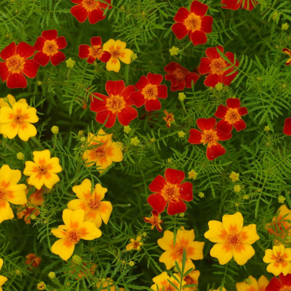 Marigold Seeds - Signata - Gem Series - Mix - 5000 Seeds - Tagetes Tenuifolia - Non-Gmo, Open Pollinated - Flower Gardening - Image 2