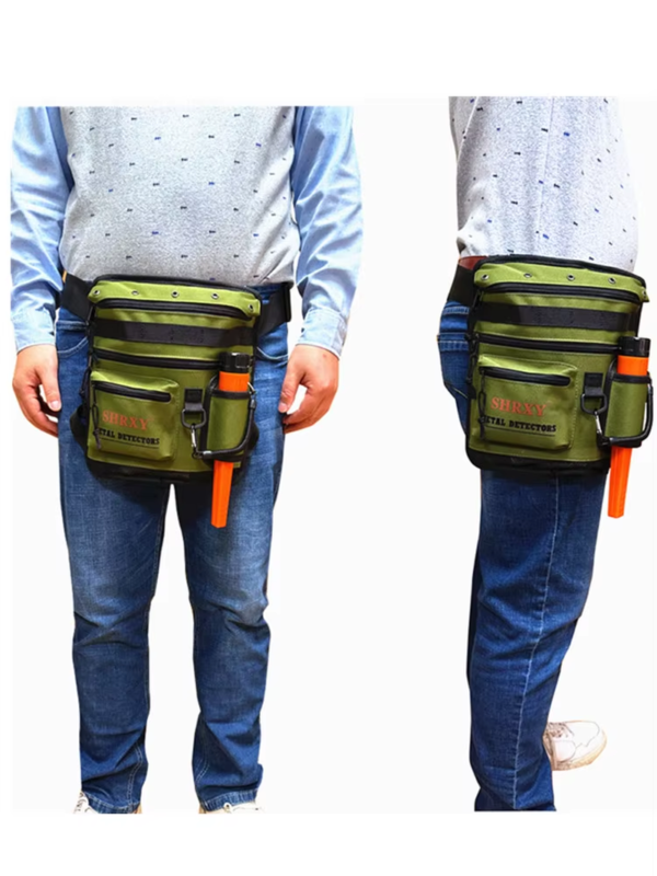 Metal Detector Finds Bag All Terrain Garden Detecting Pouch Accessories Digger Tools Bag - Image 3