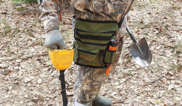 Metal Detector Finds Bag All Terrain Garden Detecting Pouch Accessories Digger Tools Bag - Image 7