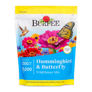Hummingbird & Butterfly Mix Wildflower Seeds – Non-Gmo, Attracts Pollinators, Annual & Perennial Flowers