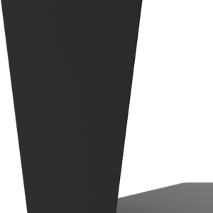V-Resin Indoor/Outdoor Taper Planter (26 Inch, Black)