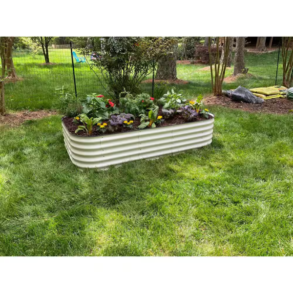9-In-1 Modular Metal Raised Garden Bed Kit - Image 2