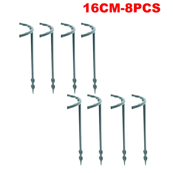 Plastic Plant Support Pile Frame Greenhouse Arrangement Semicircle Fixed Rod Indoor Flower Plant Vine Climbing Bracket