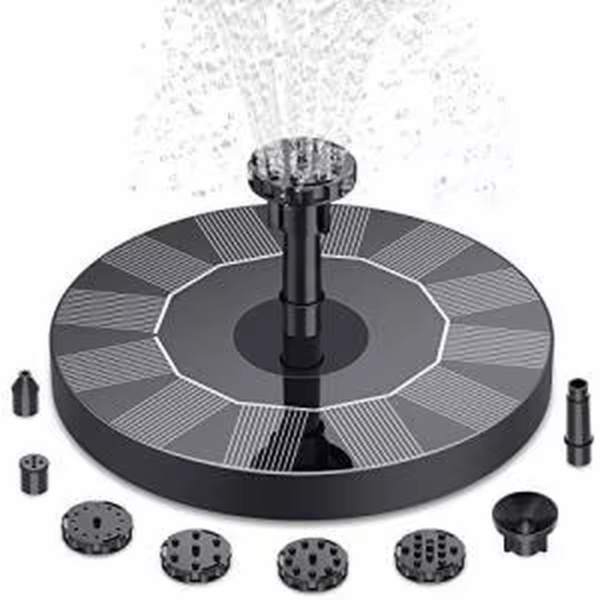 Solar Floating Water Fountain Bird Bath Fountain Pump Pond Decoration Solar Powered Fountain Water Pump for Garden and Patio - Image 8