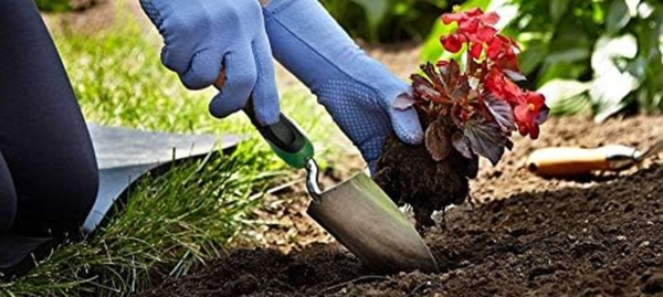 Heavy-Duty Bend-Proof Garden Trowel - Polished Stainless Steel, Rust-Resistant Hand Shovel with Comfort Grip for Efficient Digging in Rocky and Heavy Soils - Image 5