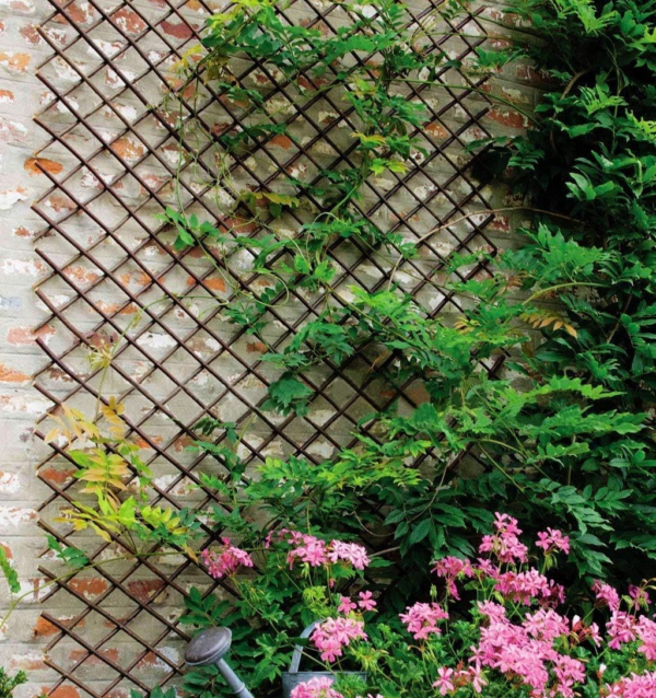 Lattice Fence Willow Expandable Plant Climbing Lattices Trellis Fence,Open Screen Willow Fencing,Willow Expandable Trellis Fence (2) - Image 3