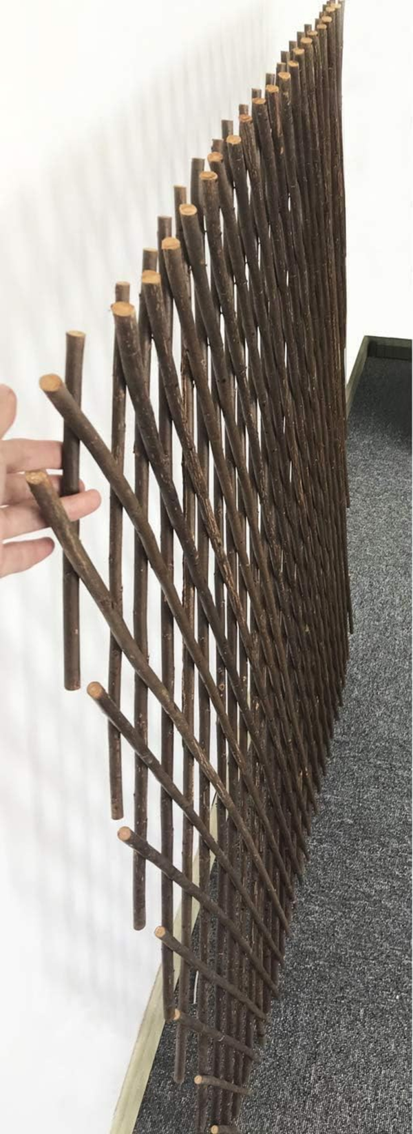 Lattice Fence Willow Expandable Plant Climbing Lattices Trellis Fence,Open Screen Willow Fencing,Willow Expandable Trellis Fence (2) - Image 5