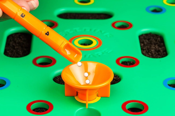 : a Seed-Sowing Template – Grow Perfectly Spaced Vegetables, Reduce Weeds, Conserve Water & Maximize Yield – Square-Foot-Gardening Seed and Seedling Spacer Tool - Image 2