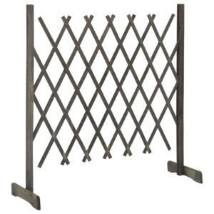 vidaXL Trellis Fence Garden Trellis Lattice Fence for Outdoor Solid Firwood