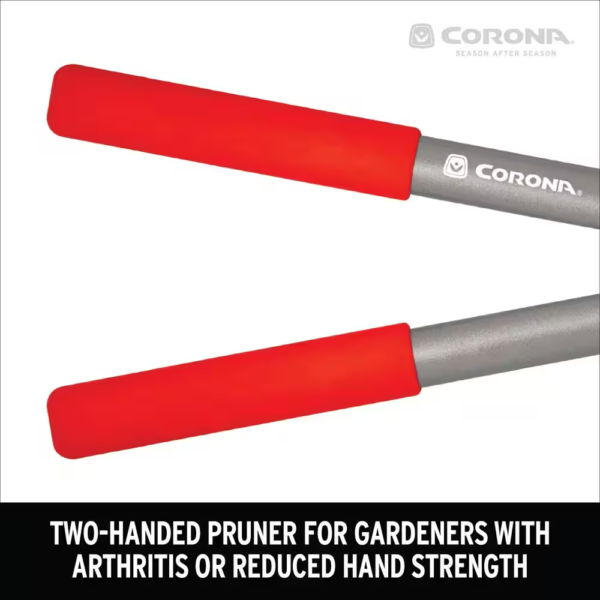 Classiccut 2.375 In. High Carbon Steel Blade with Forged Aluminum Handles Two-Handed Bypass Pruner - Image 3