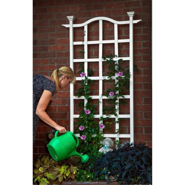 79-inch Outdoor Lattice Panel Garden Plant Trellis - Image 2