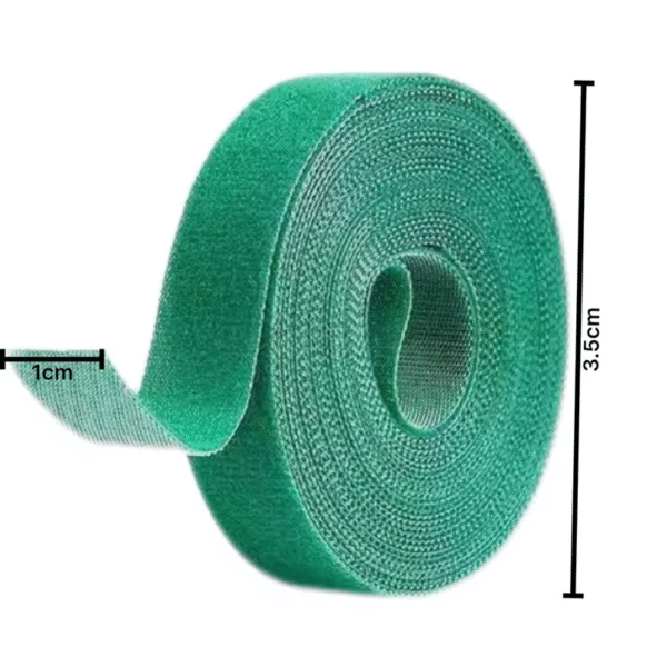 10 Roll Nylon Plant Ties Plant Bandage Hook Tie Loop Adjustable Plant Support Reusable Fastener Tape for Home Garden Accessories - Image 7