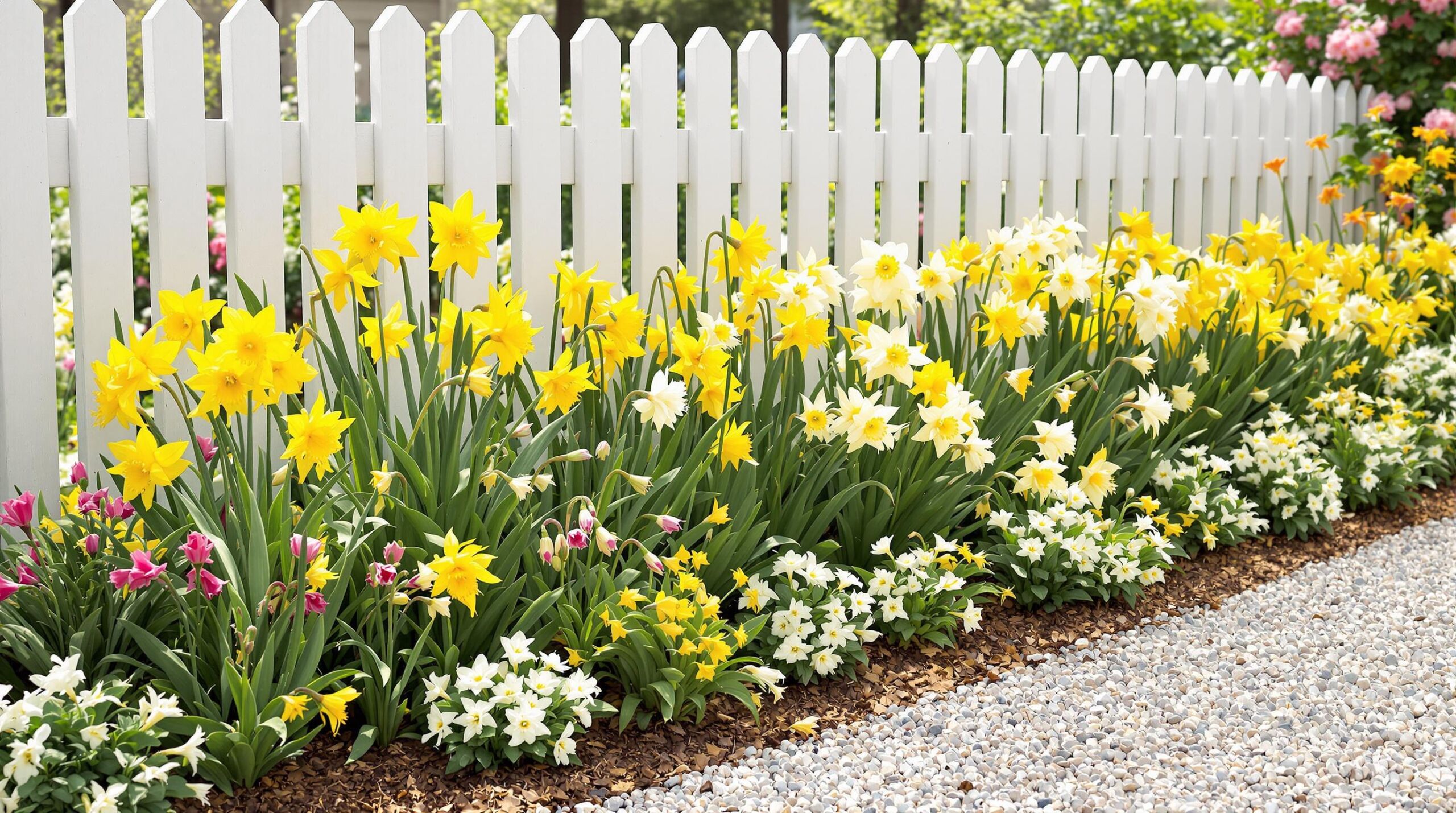Lemon Drops Along the Picket Fence