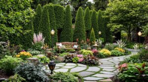 Elegant Privacy Garden