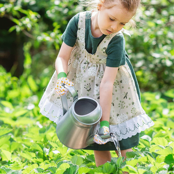 Kids Gardening Gloves 3 Pairs Kids Garden Gloves Non-Slip Children Yard Work Gloves for Boys Girls - Image 2