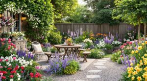 Intimate Family Cottage Garden