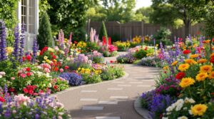 Curb Appeal Easy Care Rose Garden