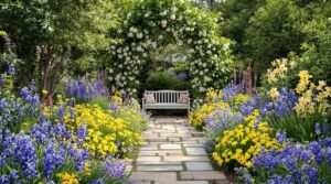 Cozy Impressionist French Garden